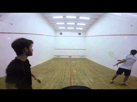 Aqeel Rehman against Leandro Romiglio Paraguay Open 2015 1st Round Game 2