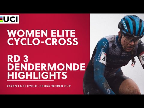 Round 3 - Women Elite Highlights | 2020/21 UCI Cyclo-cross World Cup - Dendermonde