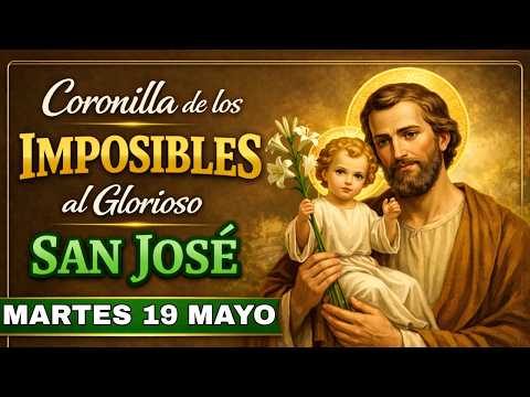 🙏 Coronilla de los Imposibles al Poderoso San José | Oración para Casos Difíciles | 19 DE MAYO