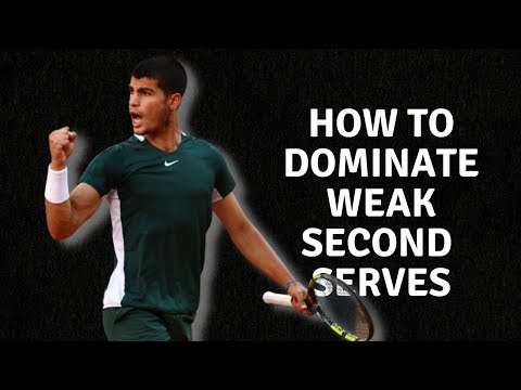 How to DOMINATE weak second serves