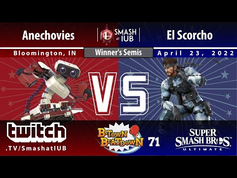 B-Town Beatdown 71 Winner's Semis: Anechovies (ROB) vs El Scorcho (Snake)