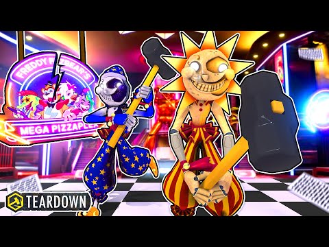 Sun and Moon TEARDOWN the MEGA PIZZAPLEX Security Breach