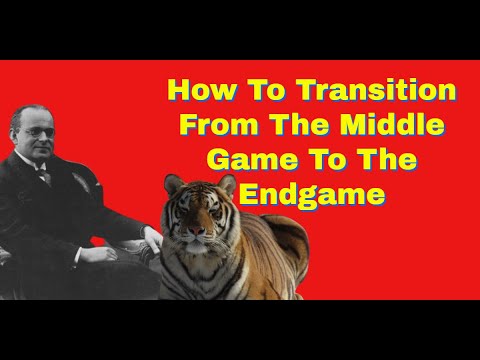 How To Transition From The Middle Game To The Endgame | Nimzowitsch vs Stahlberg: Gothenburg 1934