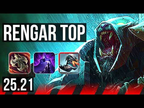 RENGAR vs MALPHITE (TOP) | 600+ games | KR Master | 25.21