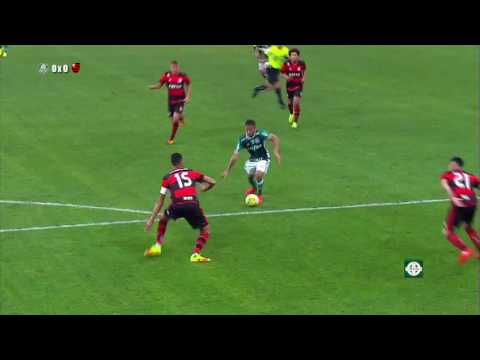 Gols Flamengo 1 x 1 Palmeiras No Brasileirão 2016