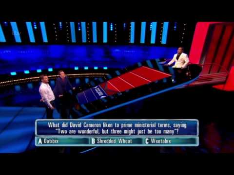 Mickey Gets His David Cameron Question Right - The Chase