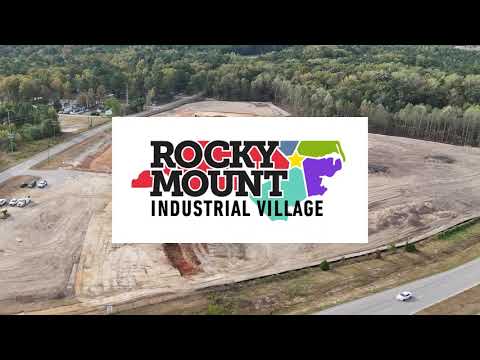 Rocky Mount Industrial Village groundbreaking video