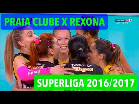 Praia Clube x Rexona - Turno - Superliga de Vôlei Feminino 2016-2017