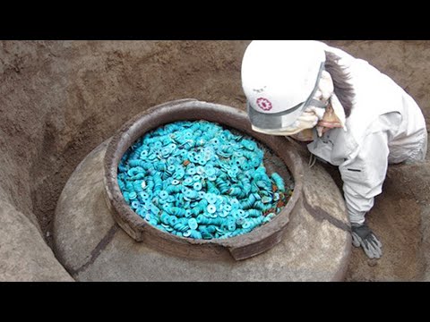 Uralte Seltene Im Untergrund Gefundene Objekte