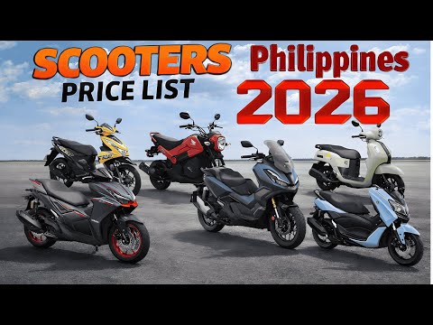 Scooters Price List in Philippines 2026