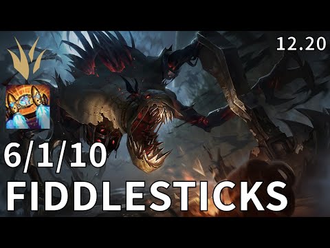 Fiddlesticks Jungle vs Ivern - Ranked Grandmaster - Patch KR 12.20