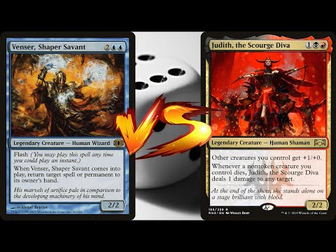 venser VS judith - MTG EDH Duel Commander