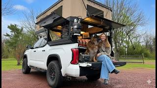 Don’t Buy A Van Until You See This Truck Camper Setup!