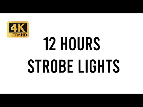Strobe light effect - 12 hours - SEIZURE WARNING