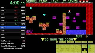 [former WR] Dangerous Dave all levels speedrun in 6:18.93