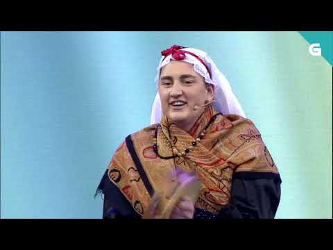 Asociación de música e baile tradicional Fortín da Pomba en el programa Luar