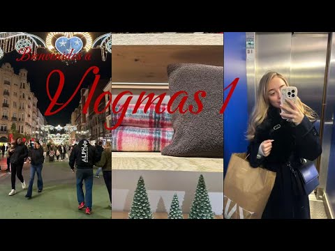 VLOGMAS 1 – comprando decoración de navidad, black friday y más