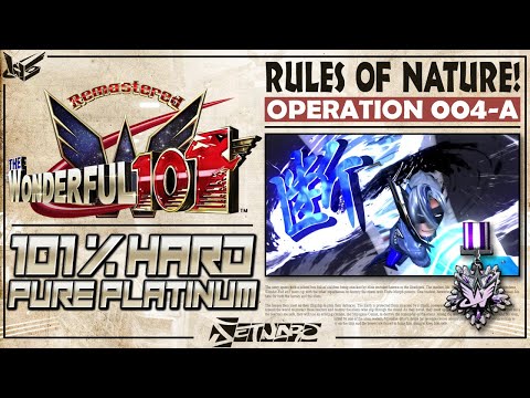 The Wonderful 101: Remastered | 101% Hard Pure Platinum | Operation 004-A