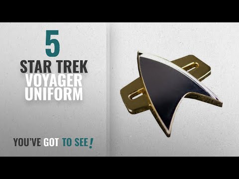 Top 10 Star Trek Voyager Uniform [2018]: QMx Star Trek: Voyager Communicator Badge