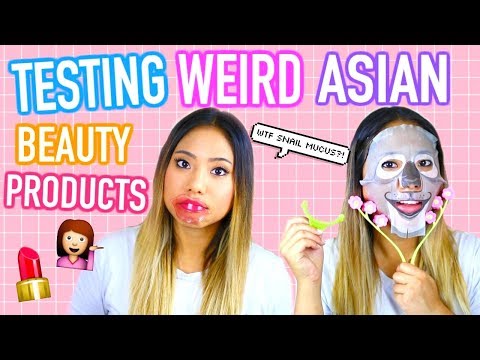 Testing WEIRD Beauty Products! CRAZY Products You NEED To Try! + GIVEAWAY! Video