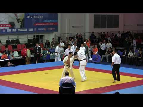 2012KWUヨーロッパ大会無差別級　岩澤寿英（Toshihide Iwasawa）japan VS ジオジクルノスラブ（Zlodi KrunosLav)CroatiaЧемпионат Европы
