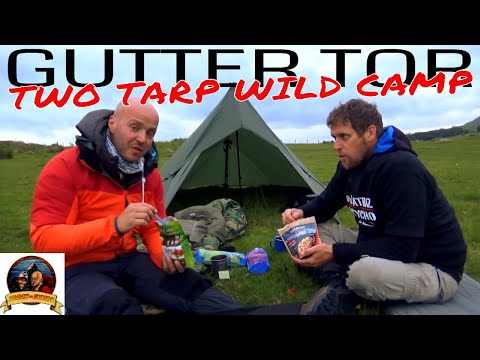 Gutter Tor Two Tarp Wild Camp Full Video - Hiking and Wild Camping