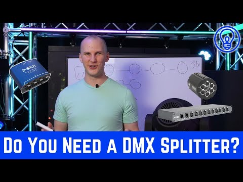 How Do You Use a DMX Splitter?  Do I Need a DMX Splitter in My Stage Lighting?