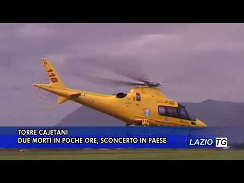 TORRE CAJETANI   2 MORTI IN POCHE ORE, SCONCERTO IN PAESE