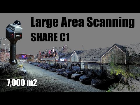 SHARE C1 LiDAR Scanner Review: Large Area Scanning + AutoCAD Workflow Tutorial