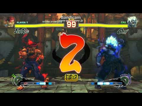 SSFIV AE PC - Evil Ryu VS Shin Oni