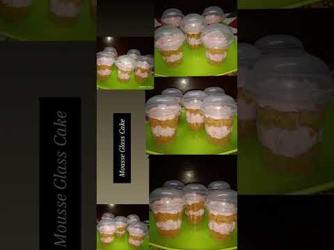mousse Glass Cake 🎂 #cake #nasrin #cakedecorating #nasrinkitchen #food #baking #love #homemade