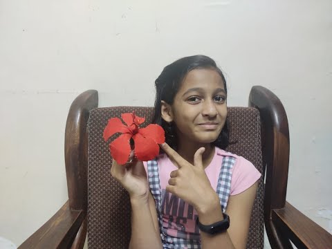 DIY Preparing Hibiscus flower at home
