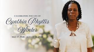 Celebrating the life of Cynthia Phyllis Winter