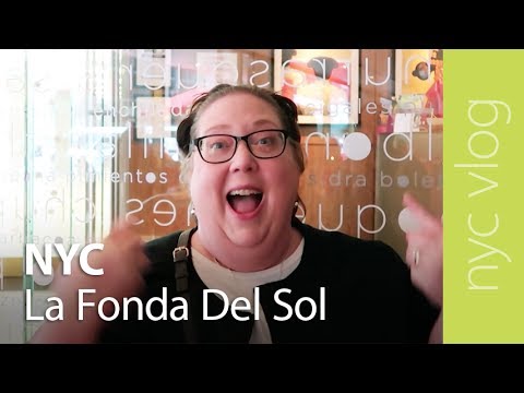 NYC | Staycation Dia 5: Jantar no restaurante espanhol La Fonda Del Sol