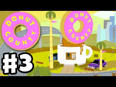 Donut County - Gameplay Walkthrough Part 3 - Quadcopter Smashed! (PS4) - YouTube