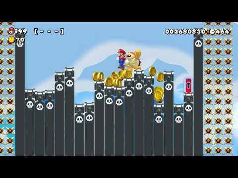 New High Score! EASY【101-110】feat. boom boom's stair castle - Super Mario Maker 2 - No Commentary