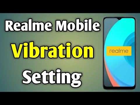 Realme Vibrate Setting | Vibrate Setting Realme Mobile | Realme 2 Pro Vibrate Setting