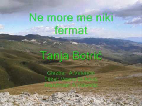 Ne more me niki fermat Tanja Botrić