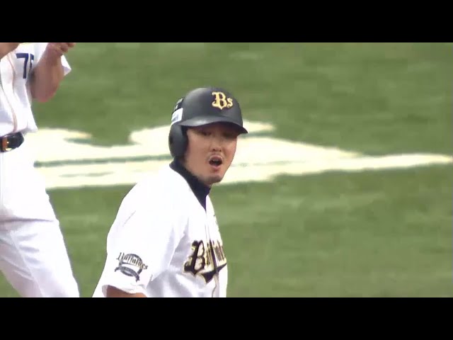 【CS 1st】6回裏 バファローズ原拓 チーム初安打はタイムリーヒット!! 2014/10/12 Bs-F