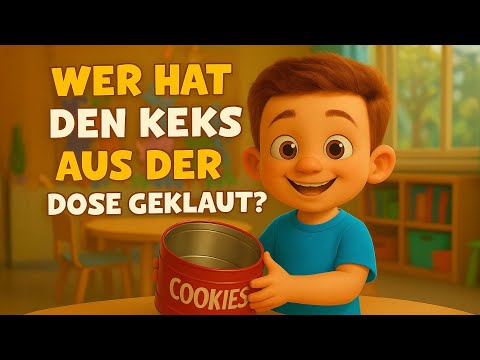 🍪🎶 Wer hat den Keks aus der Dose geklaut? | Lustiges Kinderlied zum Mitsingen 🎤😄