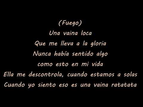 una vaina loca fuego ft farruko letra oficial remix oficial