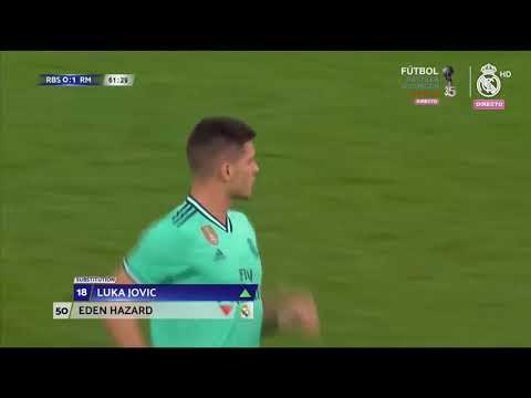 Luka Jovic vs Salzburg - All Touches & Skills (7/8/2019)