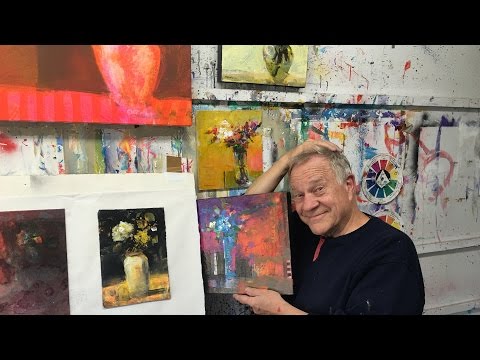 BobBlast 111 "Practice Painting Loose Florals in a Vase."