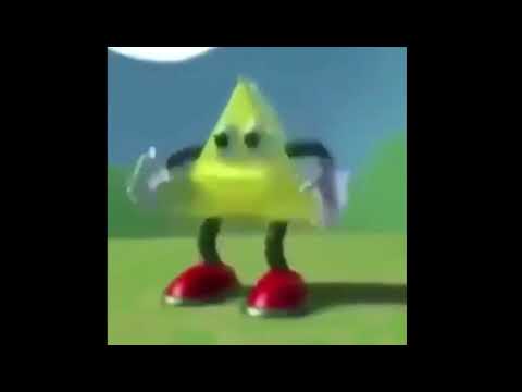 Yellow Triangle dancing to SNES Station Ps2 Theme