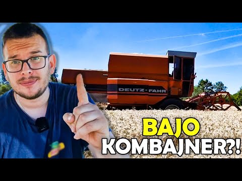 PRVI PUT SAM RADIM SA KOMBAJNOM - POČINJE ŽETVA PŠENICE !! *Robovlasnik ne dolazi*