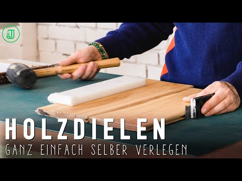 So verlegst du HOLZBODEN richtig! | #fragjonas Werkstatt-Update | Jonas Winkler