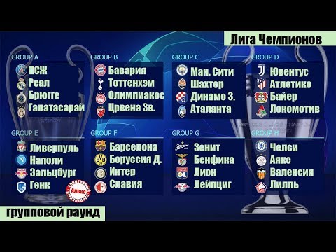 Футбол. Лига Чемпионов. Барселона, Реал в плей-офф. Все результаты 5 тура. Таблица, расписание.