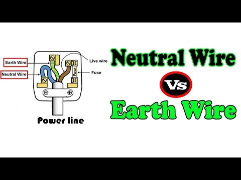 Neautral Wire vs Earth Wire - Difference Between Neutral Wire and Earth Wire Video