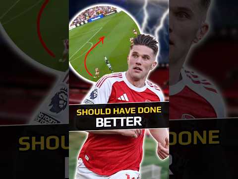 GYOKERES Missed Pass That Could Cost Arsenal The Title #premierleague