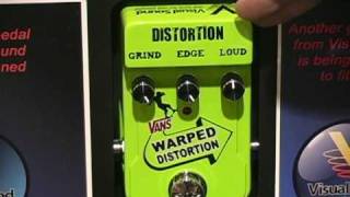Video thumbnail for Visual Sound Vans Warped Distortion Pedal Summer NAMM Demo by Sweetwater